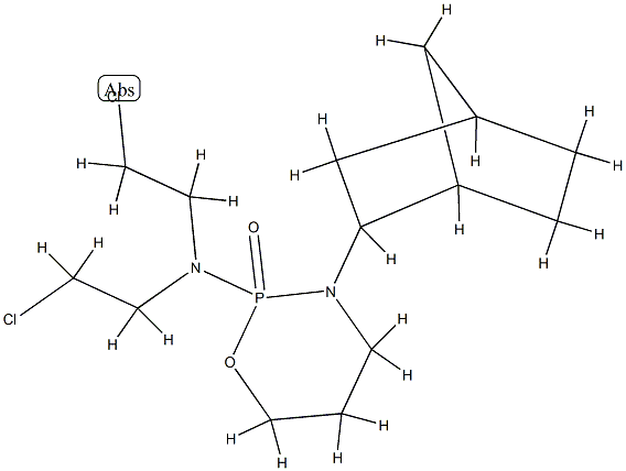N,N-bis(2-chloroethyl)-3-norbornan-2-yl-2-oxo-1-oxa-3-aza-2$l^{5}-phos phacyclohexan-2-amine CAS#: 78220-05-0